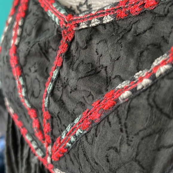 EUC Free People Cropped Blouse - Picture 2 of 8